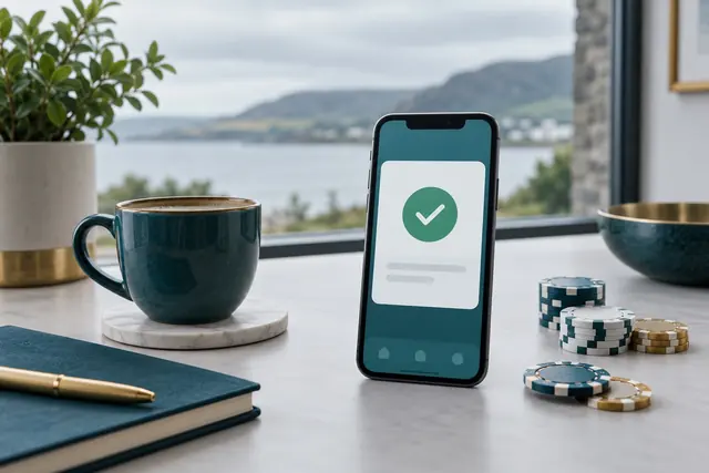 Banking app on a phone showing a confirmed payment