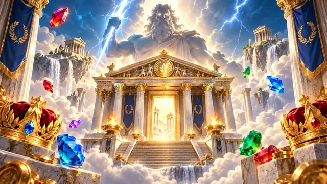Gates of Olympus – a temple in the clouds with gems and crowns
